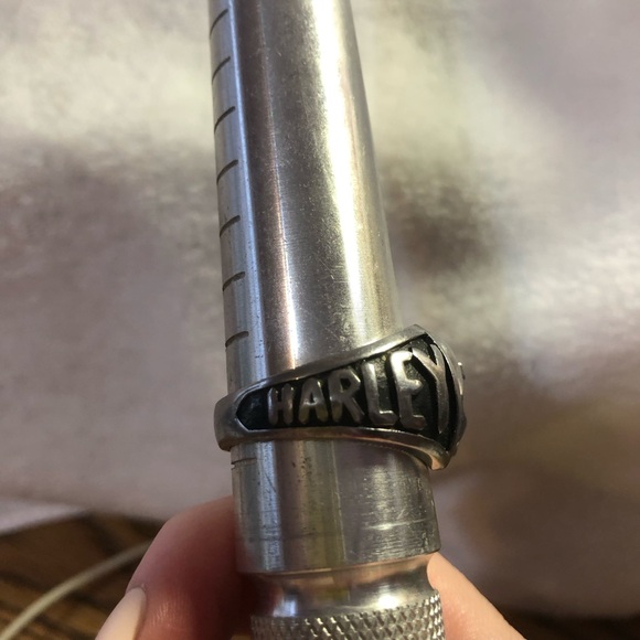 Harley-Davidson MOD Willie G skull stainless steel men’s ring - Picture 9 of 10